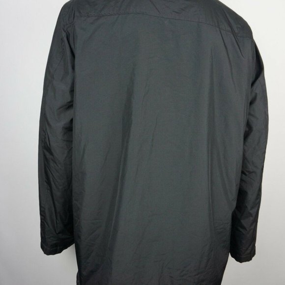 Express Men's Coat Jacket Black Hooded Size XL - Picture 5 of 11